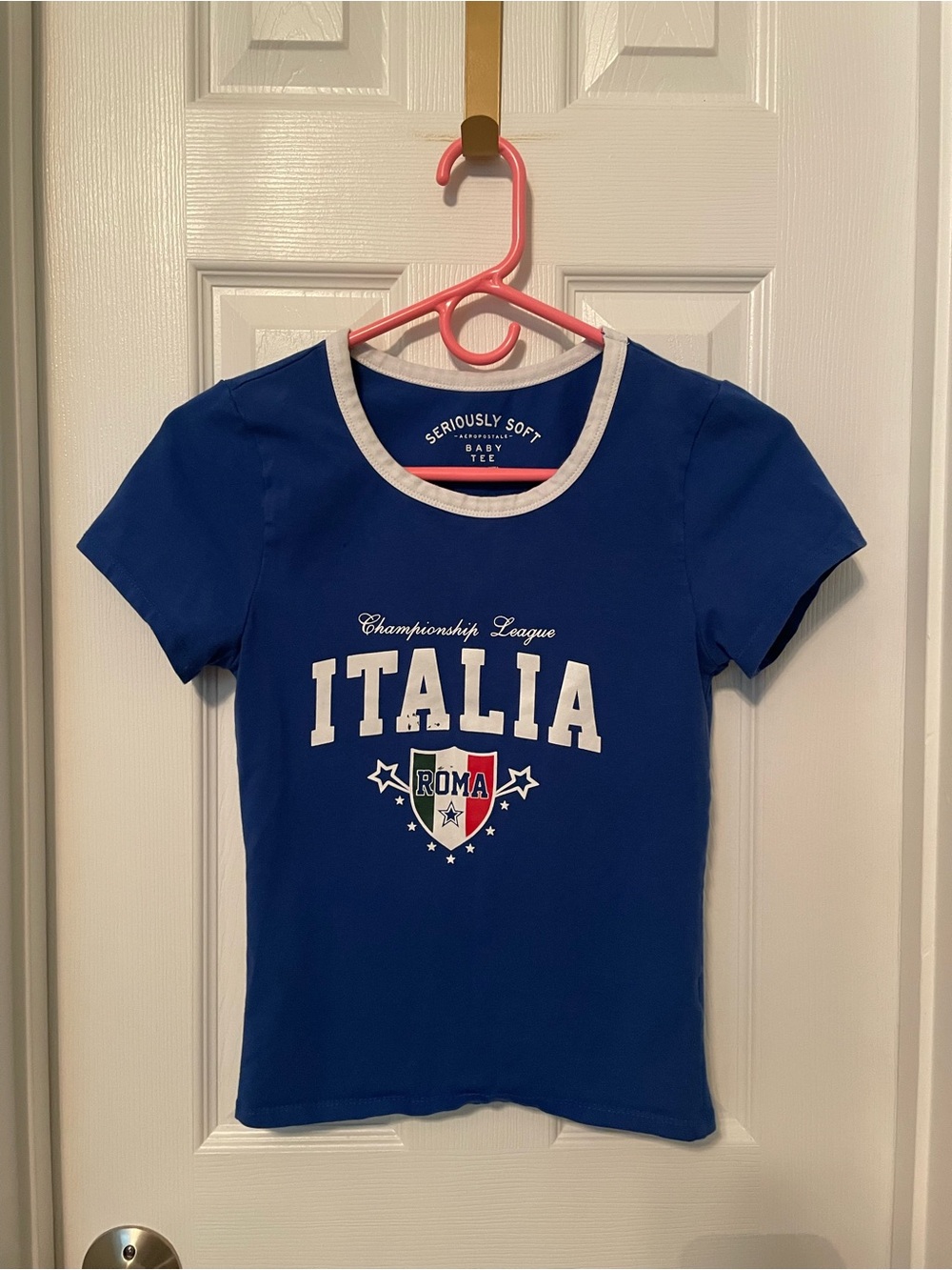 Aeropostale Seriously Soft 'Italia' Baby Tee